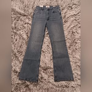 Cotton-on Original Flare Jeans High-rise Light-washed Size 10.
